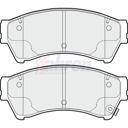 Fahren Front Brake Pad Set FBP3304