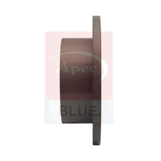 Apec 2 x Solid Rear Brake Discs SDK6389-x2