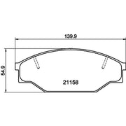 DON Front Brake Pad Set PCP1849