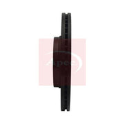 Apec 2 x Vented Front Brake Discs DSK2654-x2