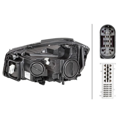 Hella Headlight Headlamp D1S/H7 Right 1ZT 010 818-481