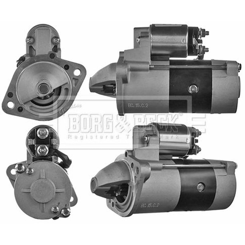 Borg & Beck Starter Motor 12V 2kW 12 Teeth BST2008