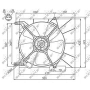 NRF Engine Cooling Fan 47751
