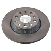 Febi 2 x Solid Rear Brake Discs 108194-x2