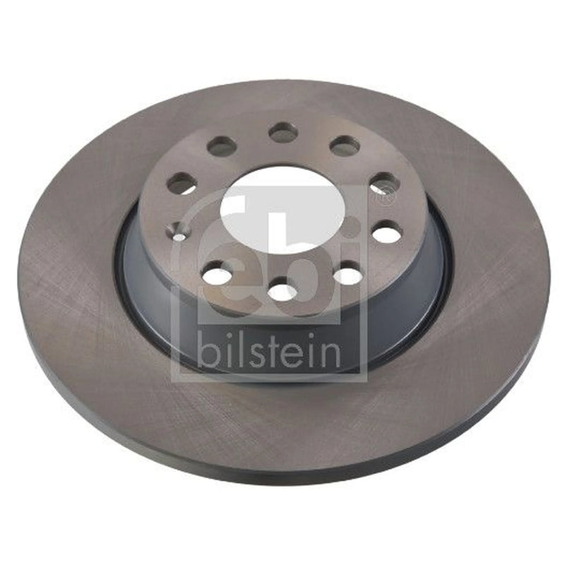 Febi 2 x Solid Rear Brake Discs 108194-x2