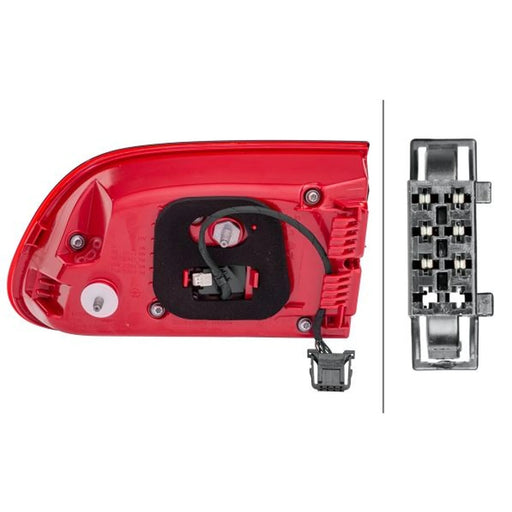 Hella Tail Light / Lamp LED Left 2SD 011 500-111
