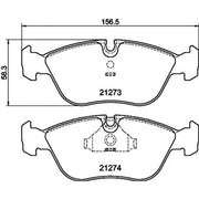 DON Front Brake Pad Set PCP1412