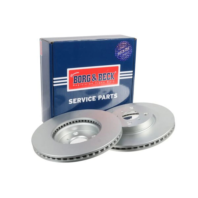 Borg & Beck 2 x Vented Front Brake Discs BBD4560-x2