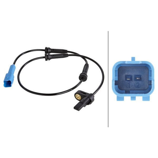Hella ABS Wheel Speed Sensor Rear 6PU 009 106-901