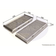 Comline Cabin Air Filter (Pollen Filter) EKF338A-2