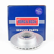 Borg & Beck 2 x Front / Brake Discs BBD6001S