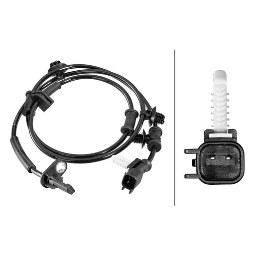 Hella ABS Wheel Speed Sensor Rear 6PU 358 218-541