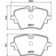 Mintex Front Brake Pad Set MDB4327
