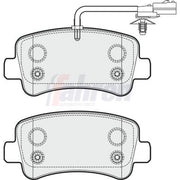 Fahren Rear Brake Pad Set fits Ineos Grenadier Closed Off-Road 2022 on 3.0