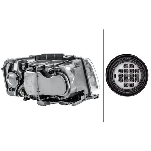 Hella Headlight Headlamp LED Left 1LJ 354 813-011