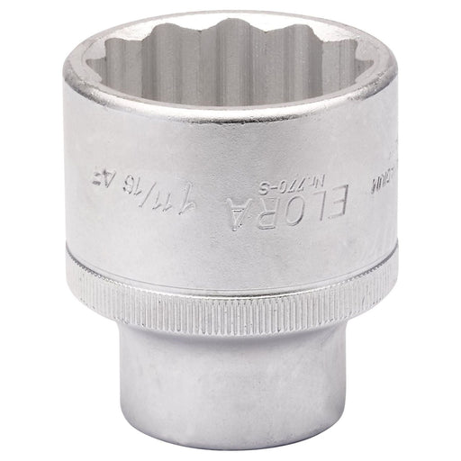 Draper Elora Bi-Hexagon Socket, 1.11/16" 3/4" Sq. Dr. 00583 Draper  - Town Parts