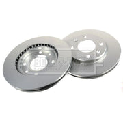 Borg & Beck 2 x Vented Front Brake Discs BBD4909-x2