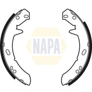 NAPA Parking Brake Shoe Set NBS5007
