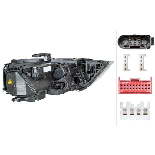 Hella Headlight Headlamp D3S (Gas Discharge Lamp) Left 1LL 354 839-071