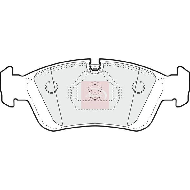Apec Front Brake Pad Set PAD725