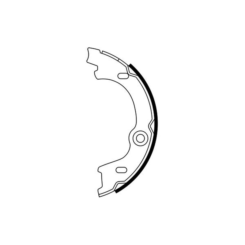 Bosch Parking Brake Shoe Set 0 986 487 926