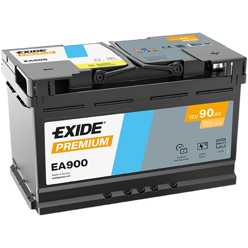 Exide Battery 12V 90Ah 800A EA900