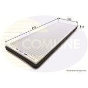 Comline Cabin Air Filter (Pollen Filter) EKF130