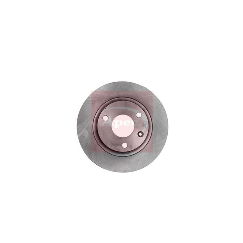 Apec 2 x Solid Front Brake Discs DSK124-x2