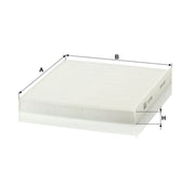 MANN-FILTER Cabin Air Filter (Pollen Filter) below the CU 23 009