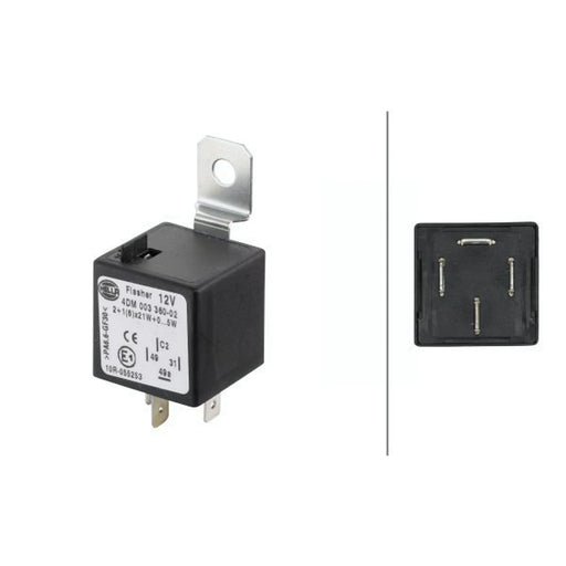 Hella Indicator Flasher Relay 4DM 003 360-021