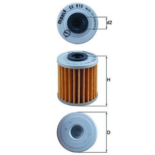 Mahle Engine Oil Filter OX 810