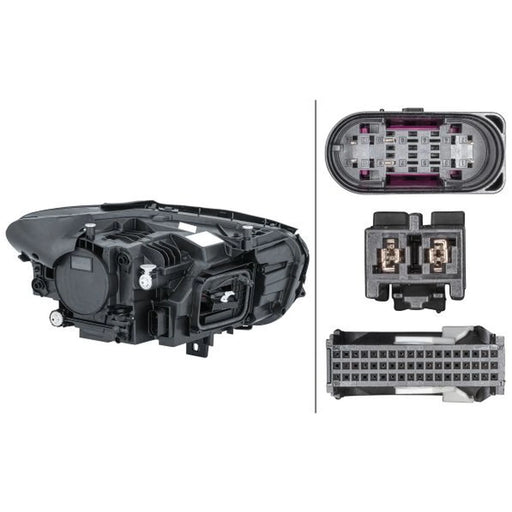 Hella Headlight Headlamp LED Left 1LX 015 315-331