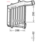 Denso Intercooler (Charge Air Cooler) DIT28019