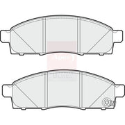 Apec Front Brake Pad Set PD3348