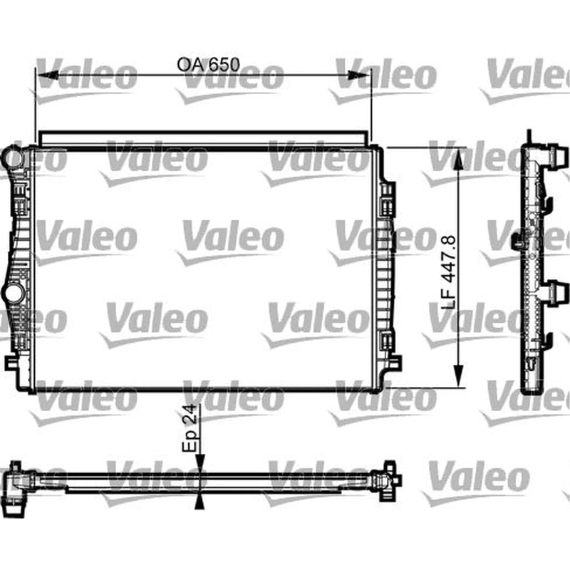 Valeo Engine Radiator 735559