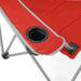 Vw Deluxe Padded Camping Chair Red OL0195 - VW - Van Life Living