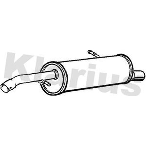Klarius Box With Tail Pipe Rear CN721G
