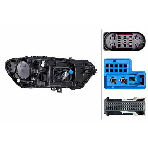Hella Headlight Headlamp LED Left 1LX 015 086-431