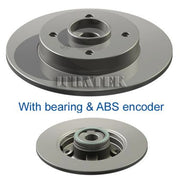 Juratek 2 x Solid Rear Brake Discs CIT146C-x2