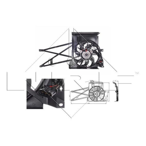 NRF Engine Cooling Fan 47013