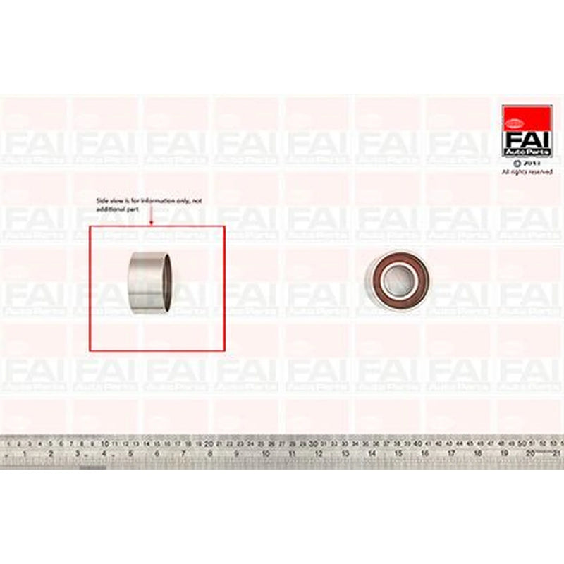 FAI Timing Belt Tensioner Pulley OD ID Wide T9557