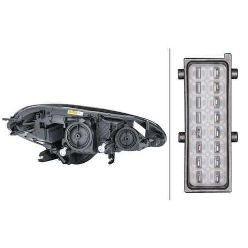 Hella Headlight Headlamp H11 Left 1EF 011 830-091