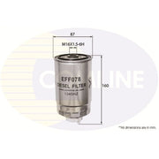 Comline Fuel Filter Element EFF078
