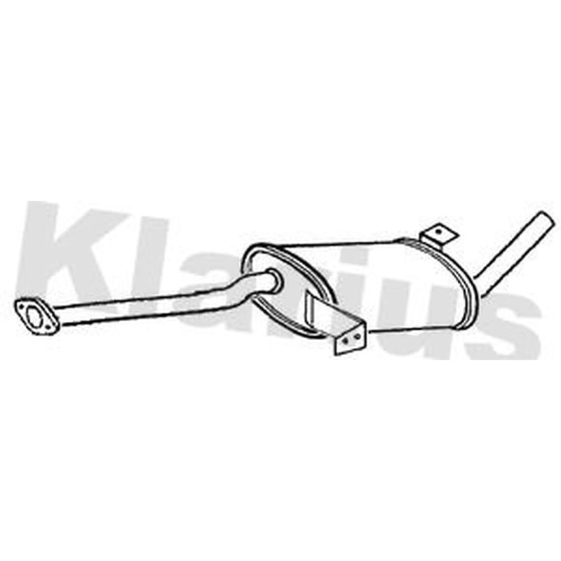 Klarius Box With Centre Pipe Centre DN655V