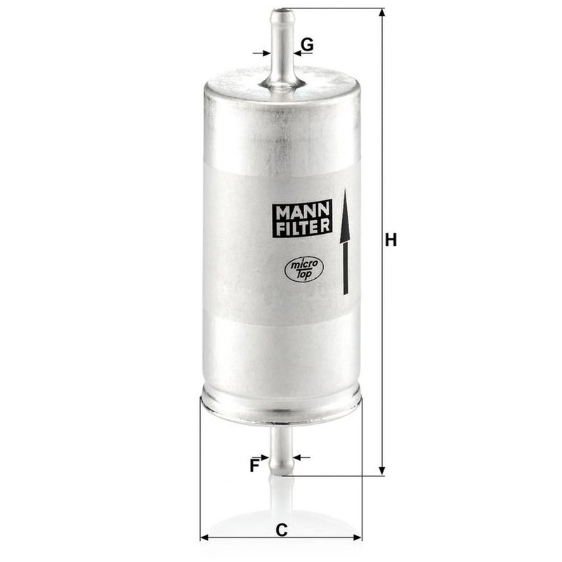 MANN-FILTER Fuel Filter Element WK 413
