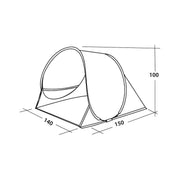 Easy Camp Oceanic Sun Shelter +50 UV - Easy Camp - Van Life Living