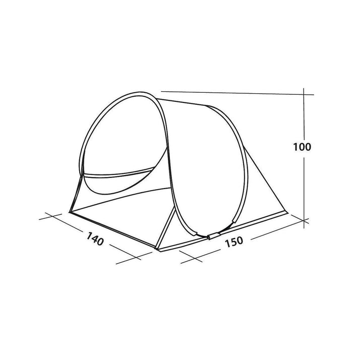 Easy Camp Oceanic Sun Shelter +50 UV - Easy Camp - Van Life Living