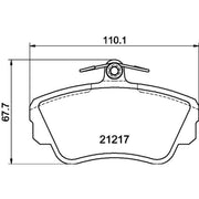 Mintex Front Brake Pad Set MDB1466