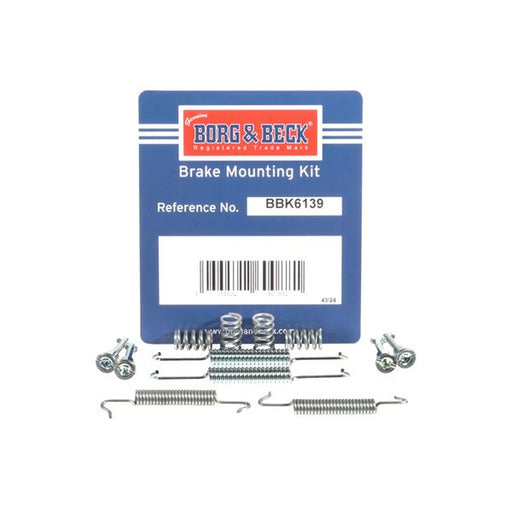 Borg & Beck Parking Brake Shoe Accessory Kit Rear BBK6139