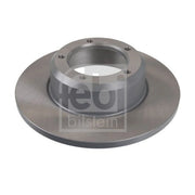 Febi 2 x Solid Front Brake Discs 170049-x2